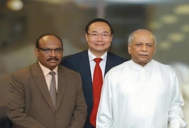 ​Prime Minister of Sri Lanka warmly welcomes the President of WHF Japan